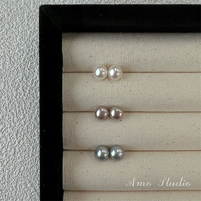 AMO 925 Sterling Silver Natural Pearl