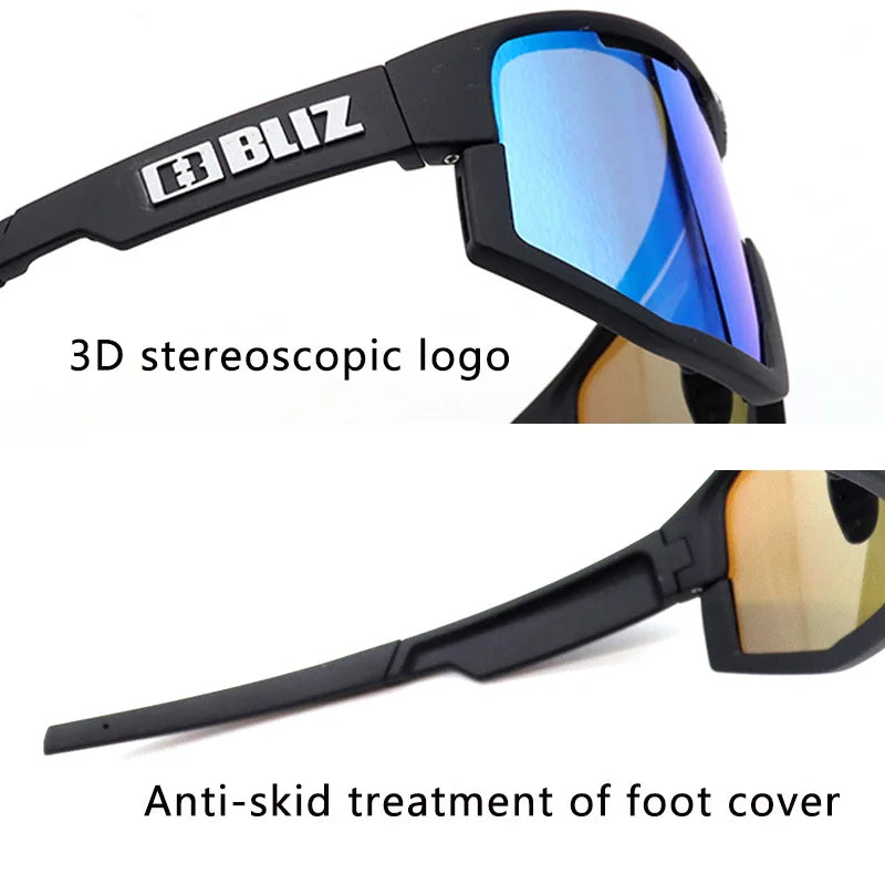 B BLIZ Fusion Cycling Glasses Eyewear Photochromic Bike Sunglasses Man