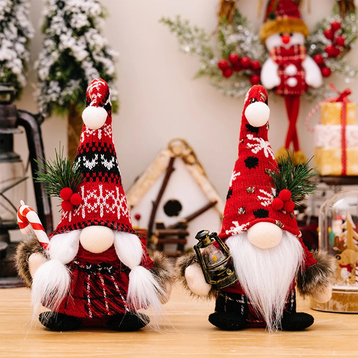 Christmas Decorations Faceless Doll