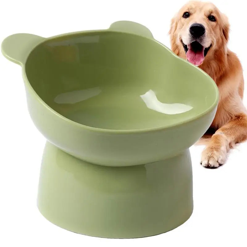 Pet Neck  Design Anti-tip Bowl