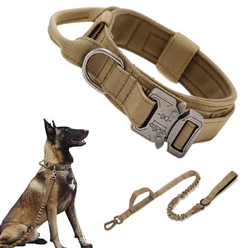 Dog Durable Tactical Collar Set