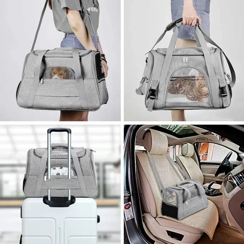 Dog Nti-suffocation Portable Travel Carrier Bag