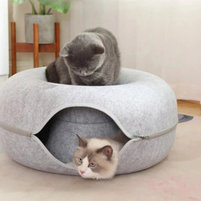 Cat Tunnel Interactive Bed Toy