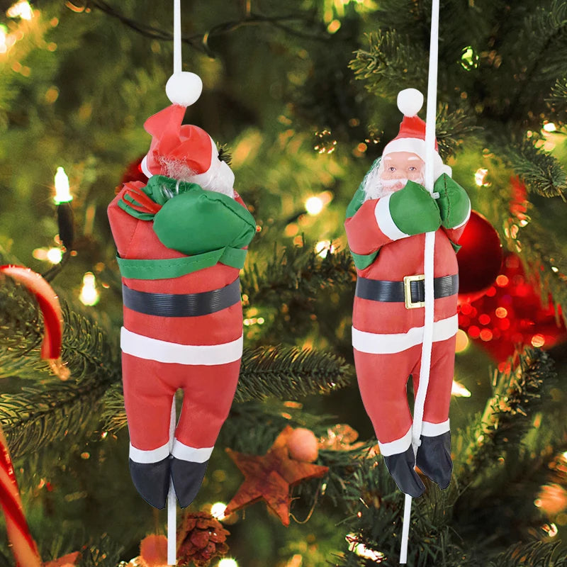 Christmas Tree Santa Claus Hanging Doll