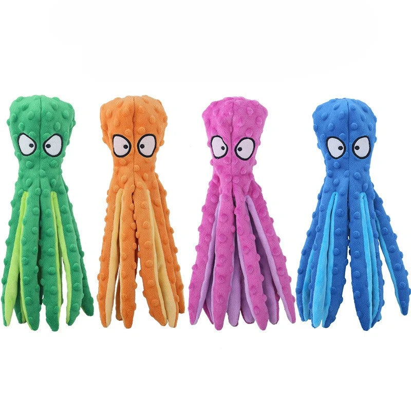 Pet Octopus Interactive Plush Toy