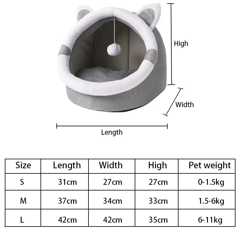 Cat House Round Kennel Nest Bed