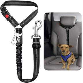 Dog Two-in-one Harness Leash Seat Belt