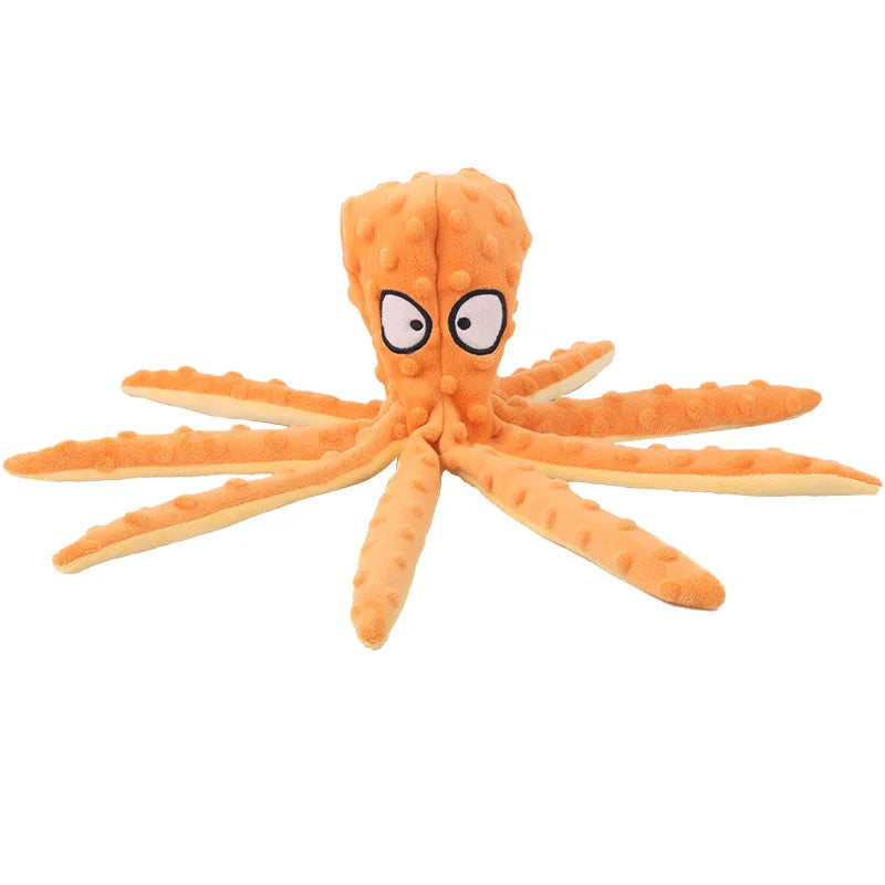 Pet Octopus Interactive Plush Toy