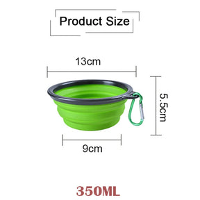 Pet Silicone Travel Bowl