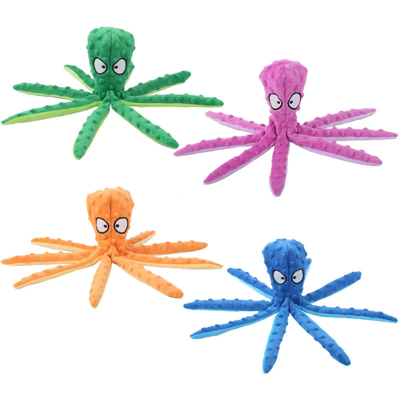 Pet Octopus Interactive Plush Toy