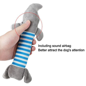 Dog Animals Shape Plush Bite Resistant Toy