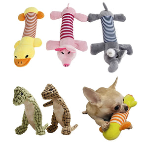 Dog Animals Shape Plush Bite Resistant Toy