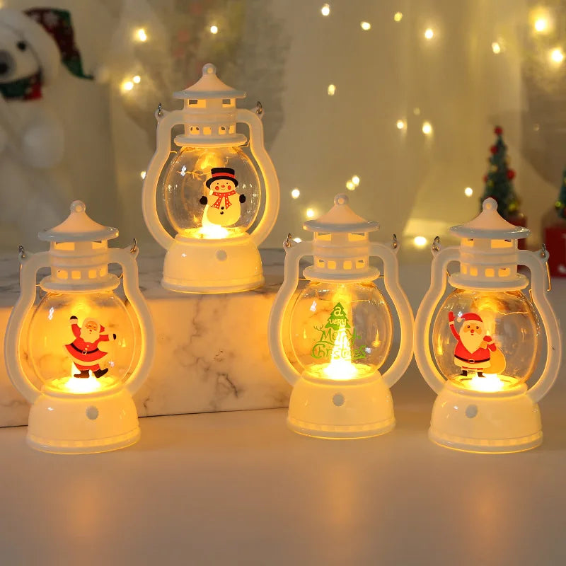 Christmas Night Light Wind Lantern Gift