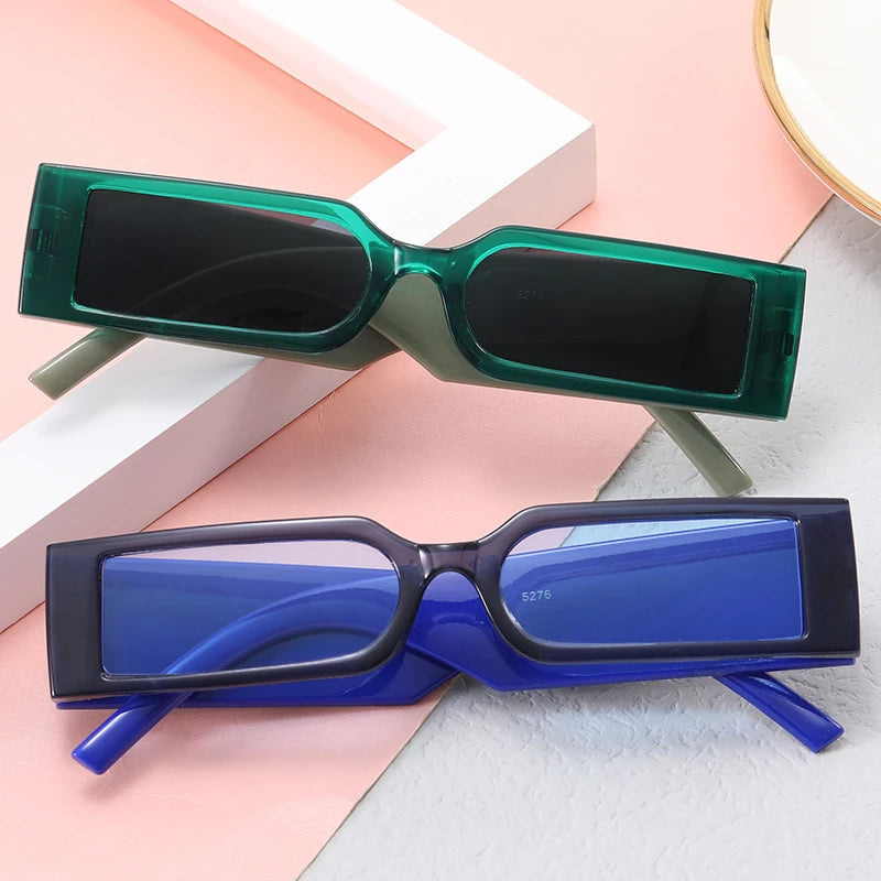 Luxury Rectangle Fashion Sunglasses