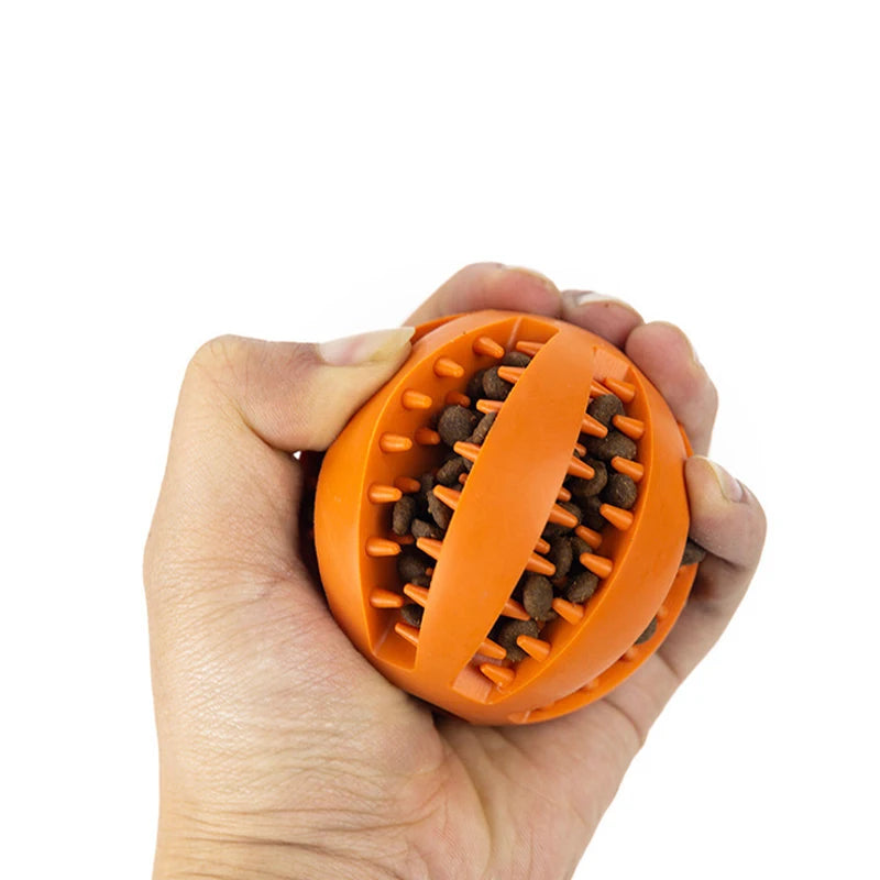 Pet Treat Ball Rope Interactive Toy