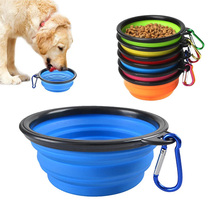 Pet Silicone Travel Bowl