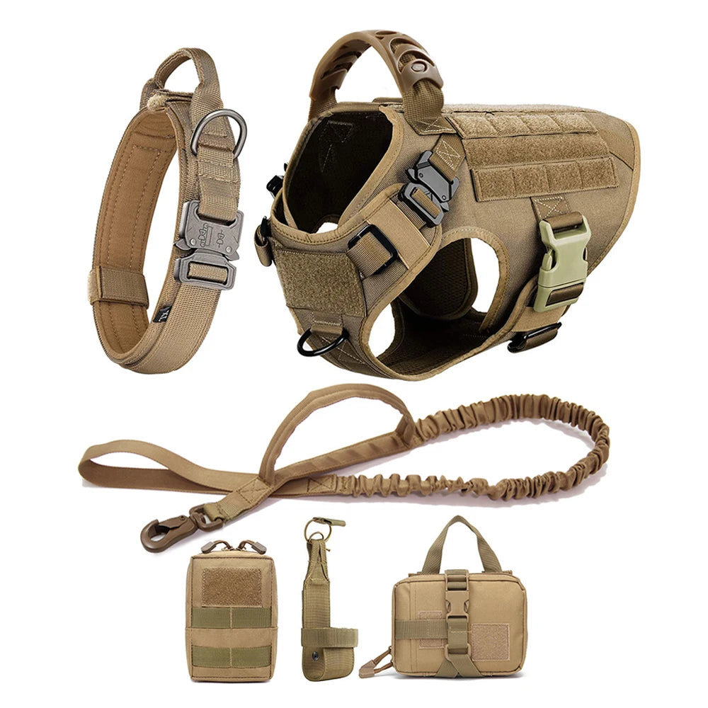 Dog Training Walking Vest Leash Set