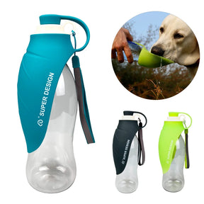 Pet Outdoor 580ml Portable Water Bottle