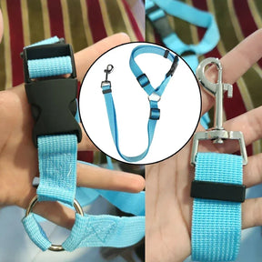 Pet  Solid Two-in-one Car Seat Belt