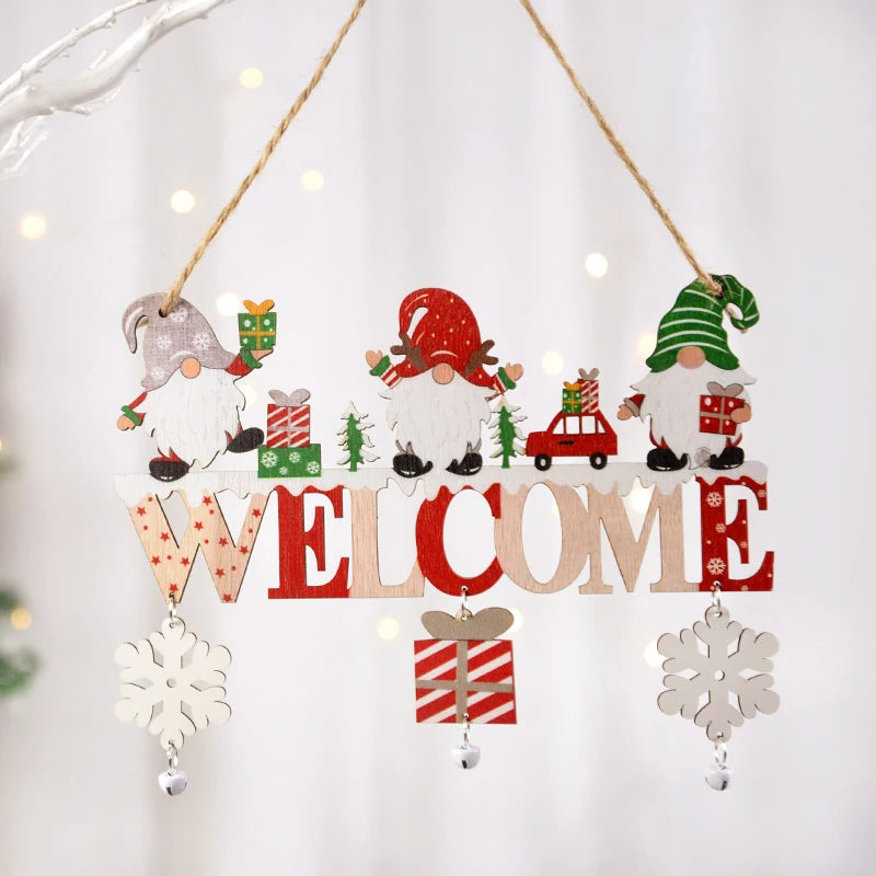 Christmas Home Door Hanging Ornament