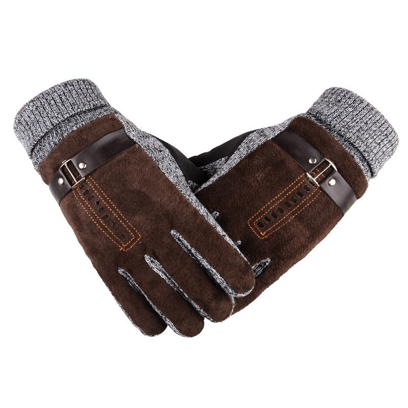 Men Winter Cycling Leisure Gloves