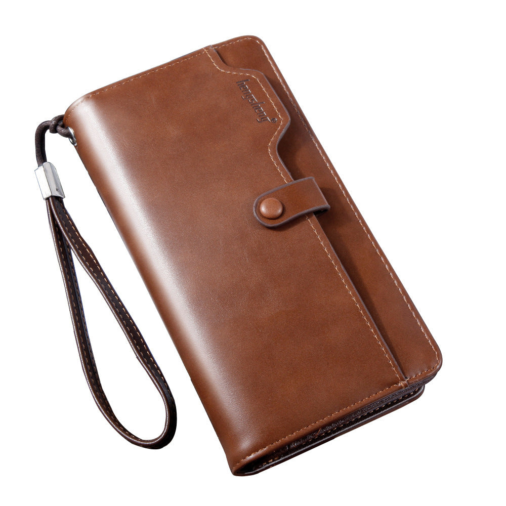 Men's Clutch Long Wallet