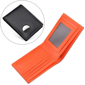 Men Fashion Leather Tracker Wallet