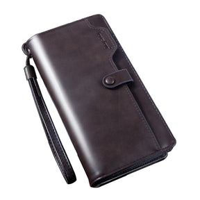 Men's Clutch Long Wallet