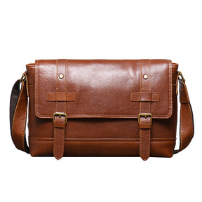 Vintage Leather Men's Bag Large Capacity