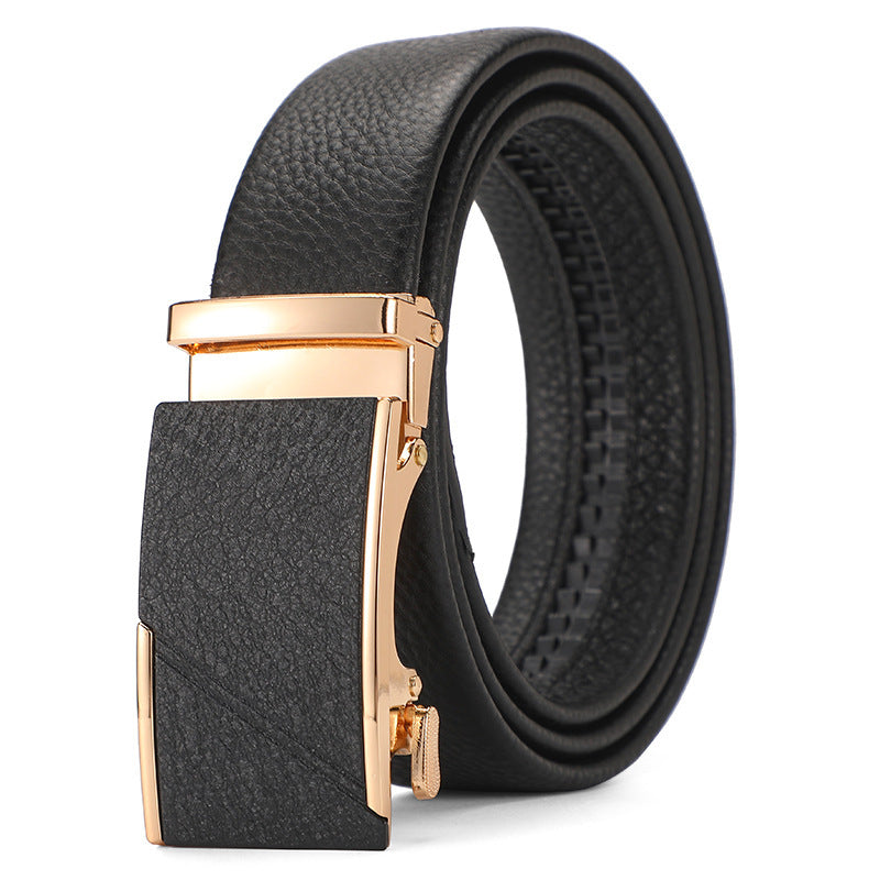 Genuine Leather Automatic Pure Leather Belt Boys