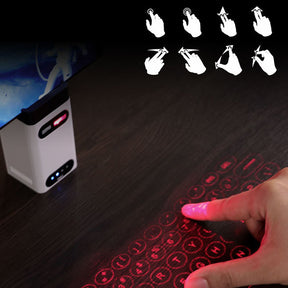 Virtual Keyboard Mouse Projection