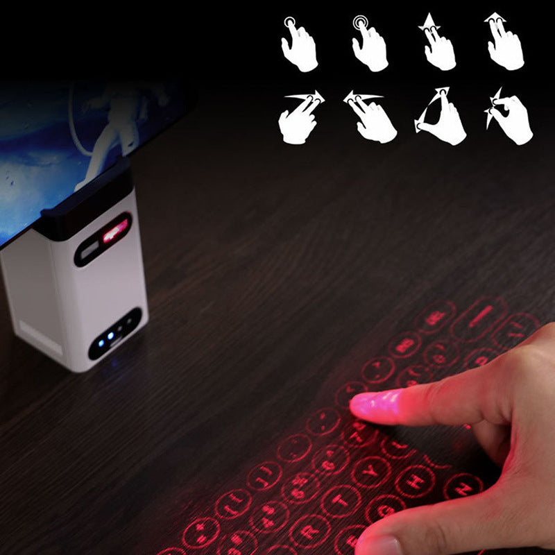 Virtual Keyboard Mouse Projection