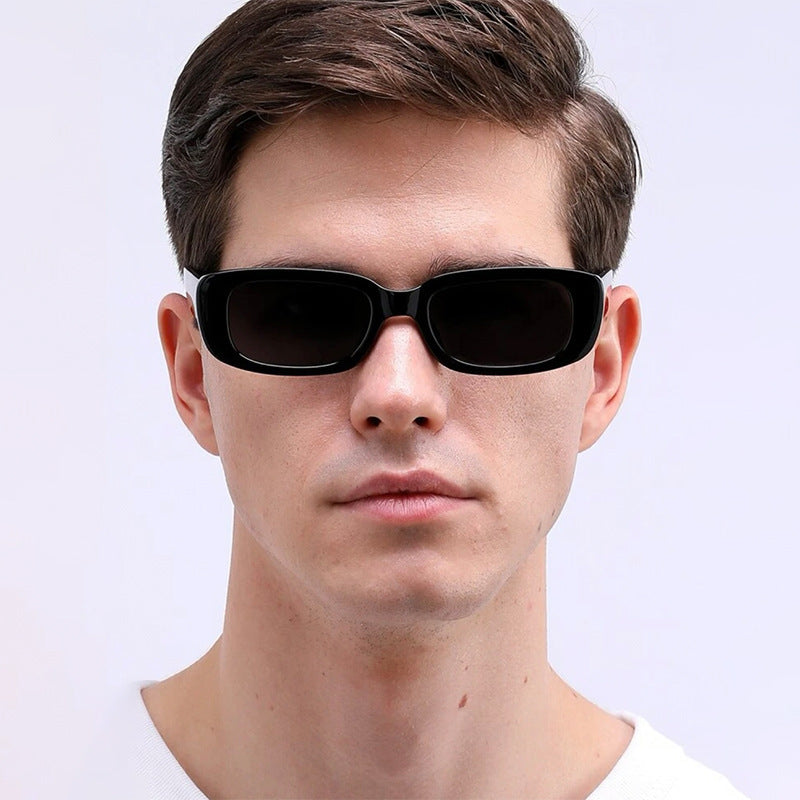 Men  Fashion Retro Small Frame Sunglasses