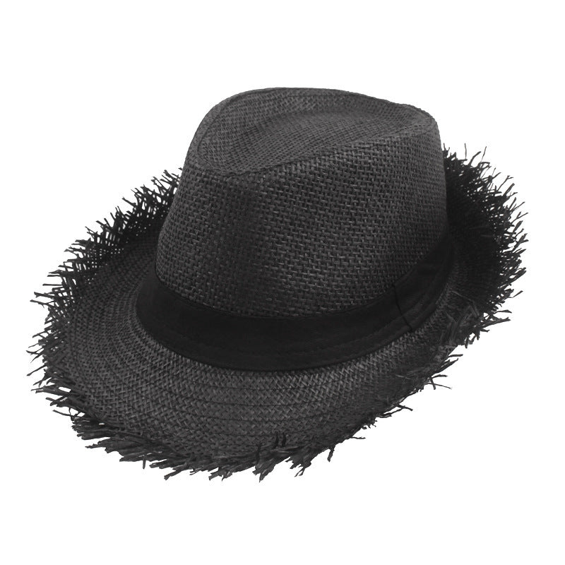 Men's Straw Summer Sun Hat