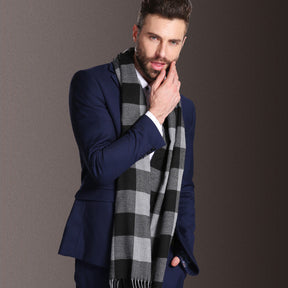 Men Fashion Winter Warm Scarves