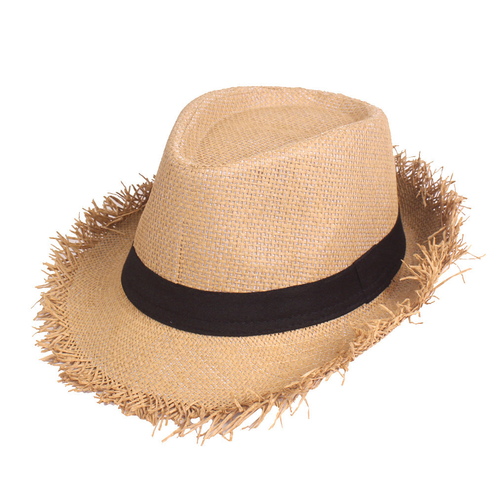 Men's Straw Summer Sun Hat