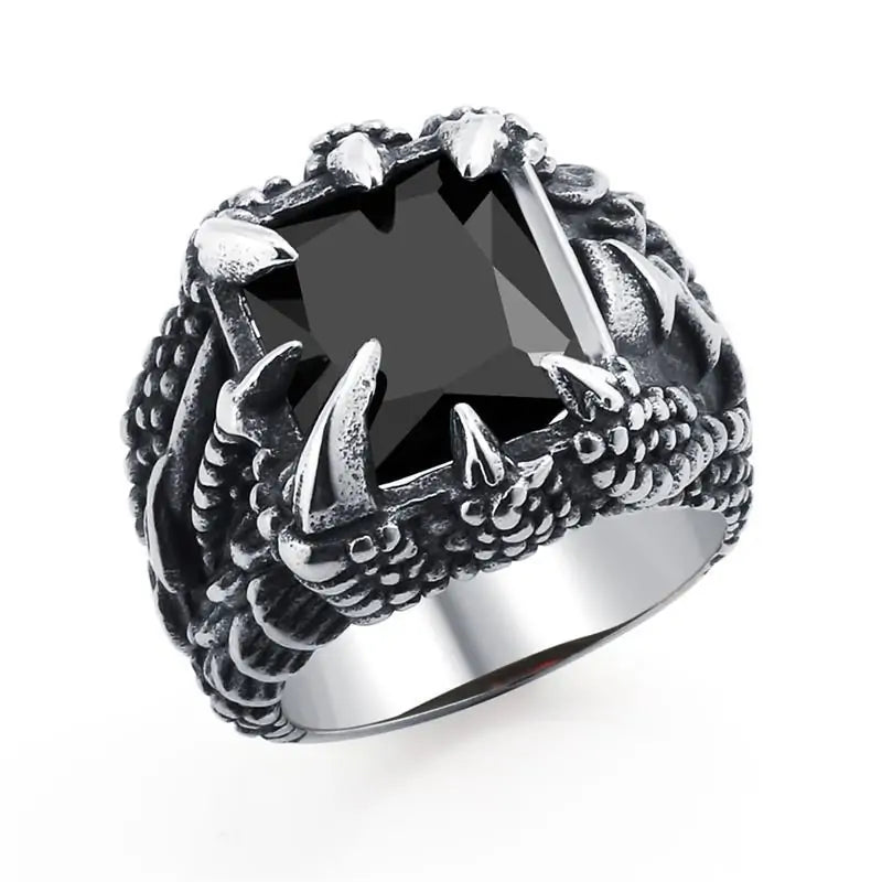 Men's  Stainless Steel Stone Fashion Ring